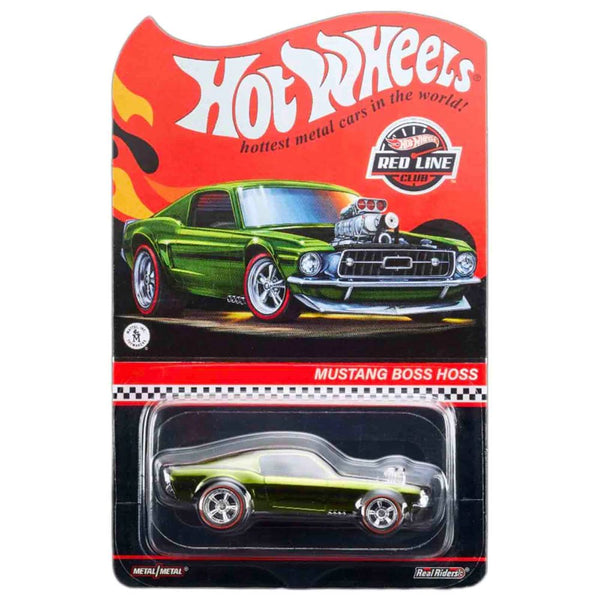 Hot Wheels - Mustang Boss Hoss - 2022 *Red Line Club Exclusive* - Top CollectiblesDiecastHot Wheels