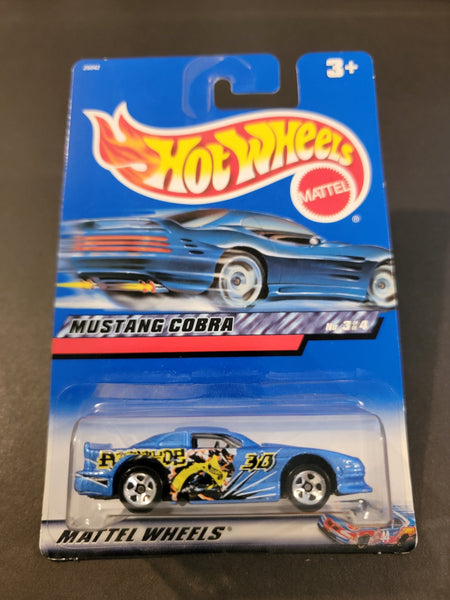 Hot Wheels - Mustang Cobra - 2000 *Card Variation* - Top CollectiblesDiecastHot Wheels