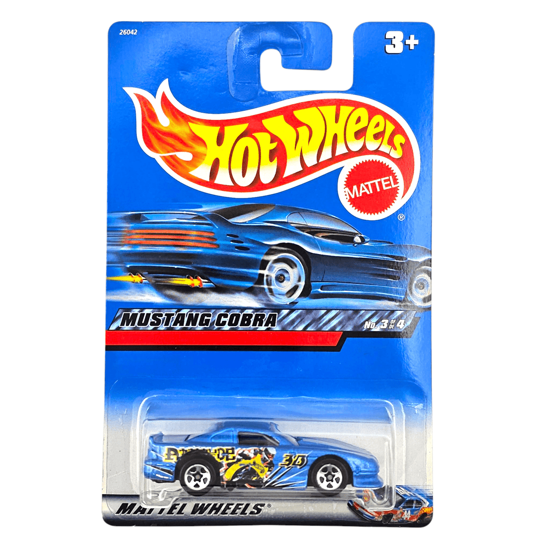 Hot Wheels - Mustang Cobra - 2000 *Card Variation* - Top CollectiblesDiecastHot Wheels