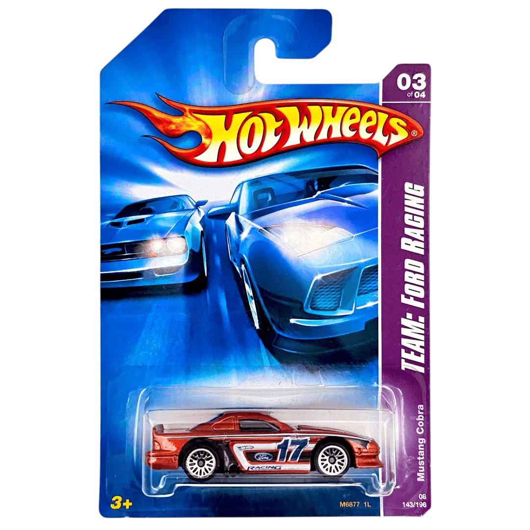 Hot Wheels - Mustang Cobra - 2008 *Card Variation* - Top CollectiblesDiecastHot Wheels