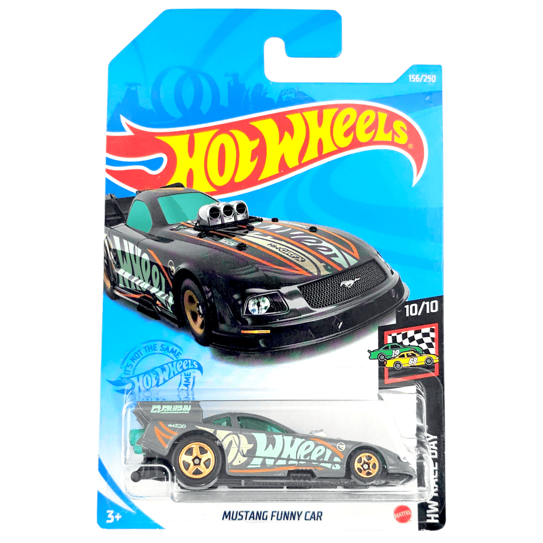 Hot Wheels - Mustang Funny Car - 2021 *Treasure Hunt* - Top CollectiblesDiecastHot Wheels
