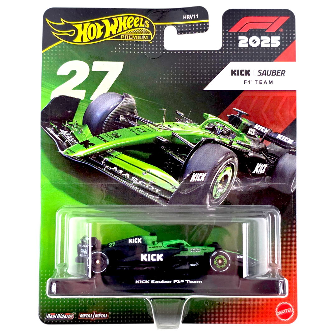 Hot Wheels - Nico Hülkenberg Kick Sauber F1 Team - 2026 Formula 1 Series - Top CollectiblesDiecastHot Wheels