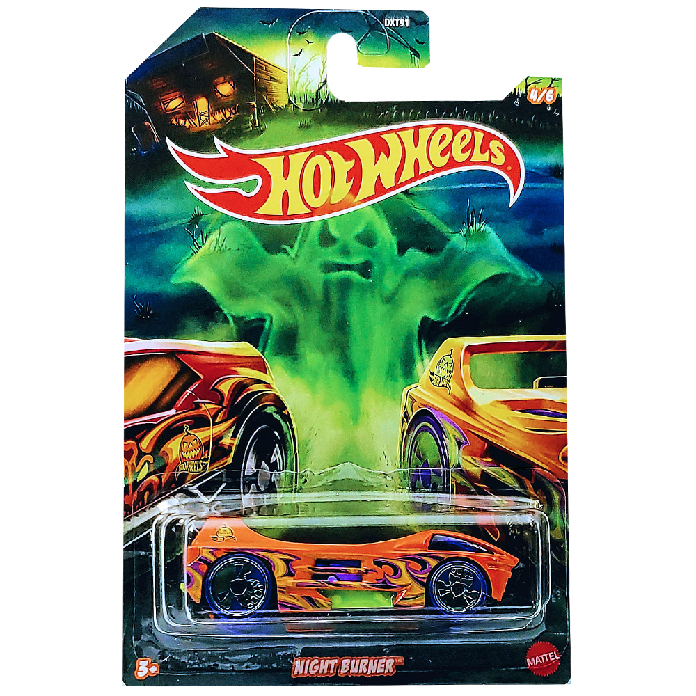 Hot Wheels - Night Burner - 2020 Happy Halloween! Series - Top CollectiblesDiecastHot Wheels