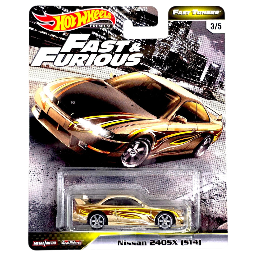 Hot Wheels - Nissan 240SX (S14) - 2020 F&amp;F Fast Tuners Series - Top CollectiblesDiecastHot Wheels