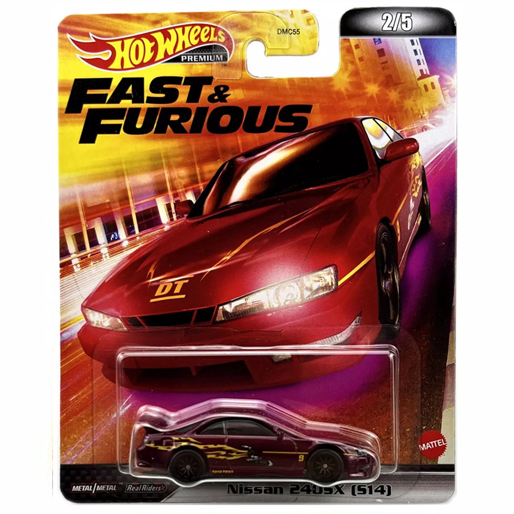 Hot Wheels - Nissan 240SX (S14) - 2022 Fast &amp; Furious Series - Top CollectiblesDiecastHot Wheels