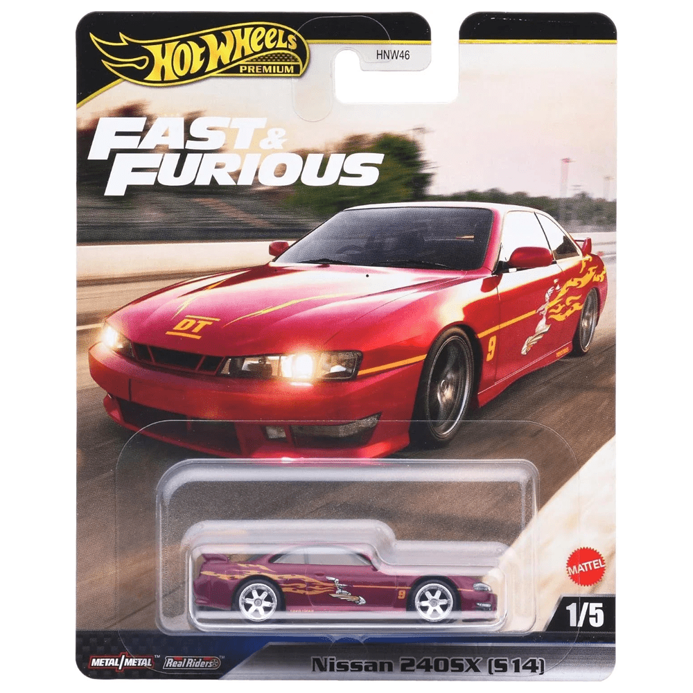 Hot Wheels - Nissan 240SX (S14) - 2025 Fast &amp; Furious Series - Top CollectiblesDiecastHot Wheels
