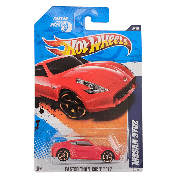 Hot Wheels - Nissan 370Z - 2011 *FTE Wheels**Card Variation* - Top CollectiblesDiecastHot Wheels
