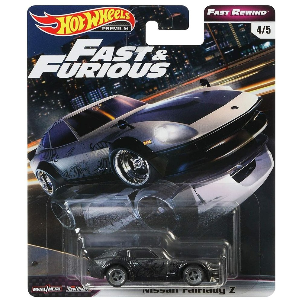 Hot Wheels - Nissan Fairlady Z - 2019 F&amp;F Fast Rewind Series - Top CollectiblesDiecastHot Wheels