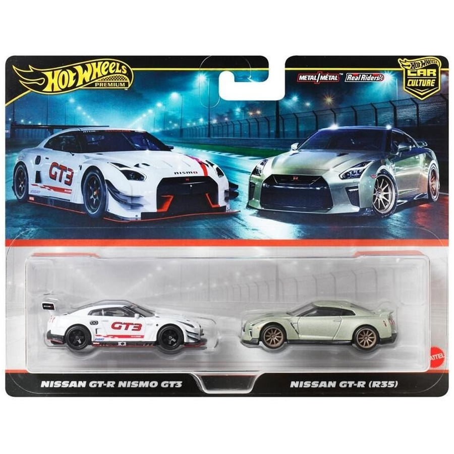 Hot Wheels - Nissan GT - R Nismo GT3 &amp; Nissan GT - R (R35) - 2026 Car Culture 2 - Pack - Top CollectiblesDiecastHot Wheels