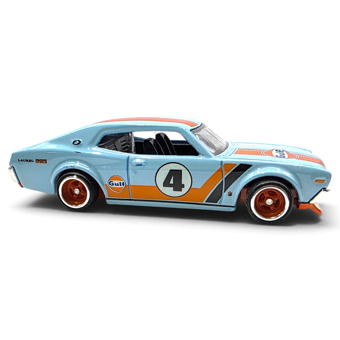 Hot Wheels - Nissan Laurel 2000 SGX - 2019 Gulf Series - Top CollectiblesDiecastHot Wheels