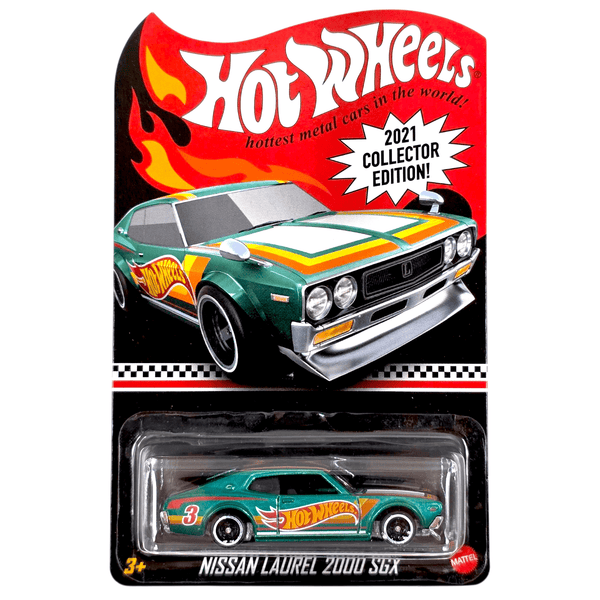 Hot Wheels - Nissan Laurel 2000 SGX - 2021 *Kroger Mail - In Exclusive* - Top CollectiblesDiecastHot Wheels