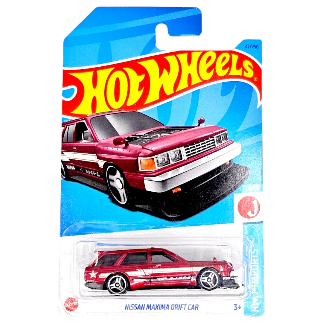 Hot Wheels - Nissan Maxima Drift Car - 2023 - Top CollectiblesDiecastHot Wheels