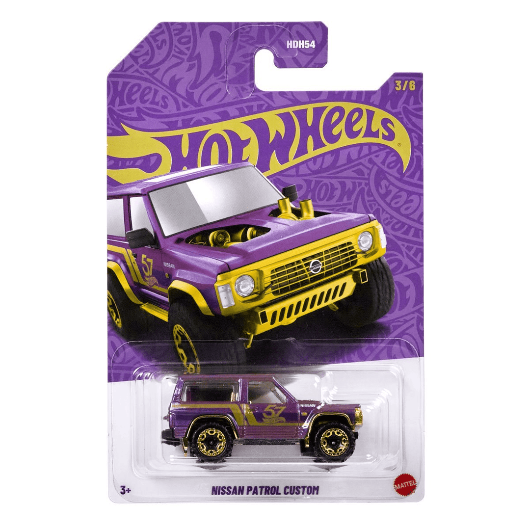 Hot Wheels - Nissan Patrol Custom - 2025 Pearl &amp; Chrome Series (Mix B) - Top CollectiblesDiecastHot Wheels