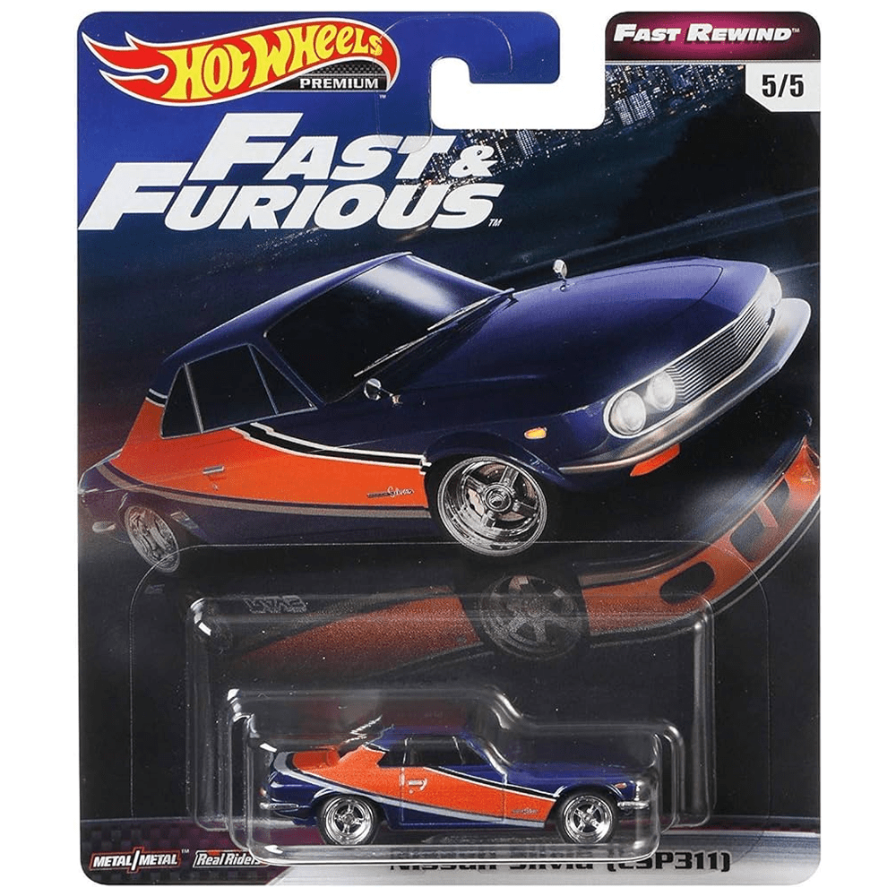 Hot Wheels - Nissan Silvia (CSP311) - 2019 F&amp;F Fast Rewind Series - Top CollectiblesDiecastHot Wheels
