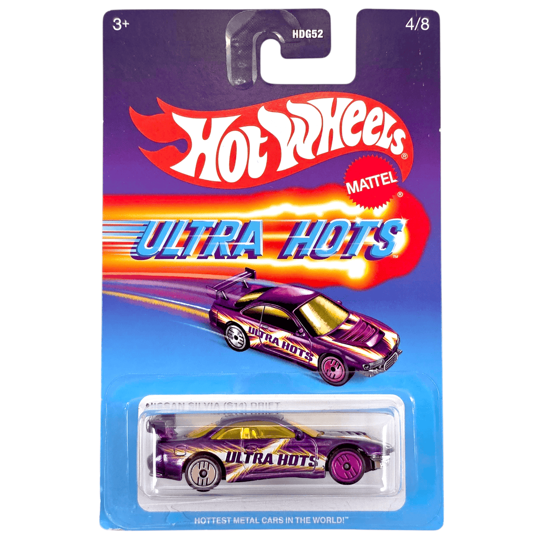 Hot Wheels - Nissan Silvia (S14) Drift - 2022 Ultra Hots Series - Top CollectiblesDiecastHot Wheels