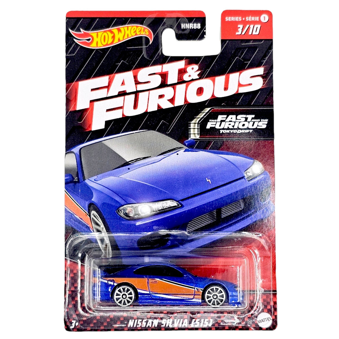 Hot Wheels - Nissan Silvia (S15) - 2023 Fast and Furious Series - Top CollectiblesDiecastHot Wheels