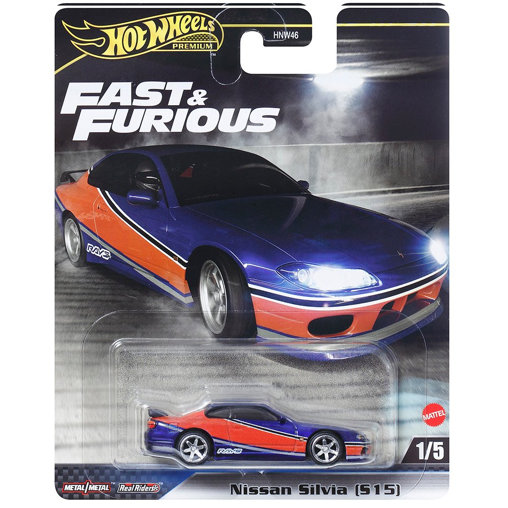 Hot Wheels - Nissan Silvia (S15) - 2024 Fast &amp; Furious Series - Top CollectiblesDiecastHot Wheels