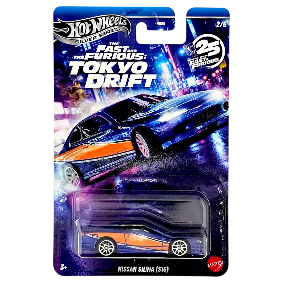 Hot Wheels - Nissan Silvia (S15) - 2026 Fast &amp; Furious Tokyo Drift Series - Top CollectiblesDiecastHot Wheels