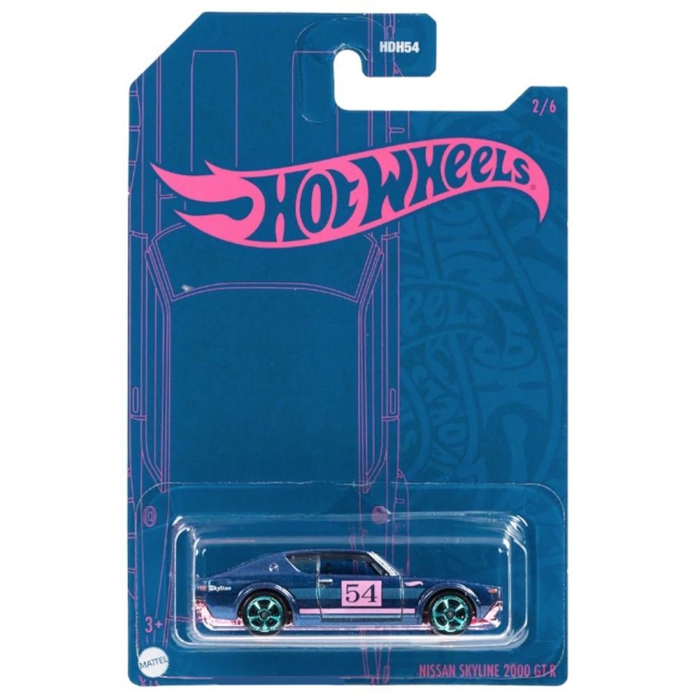 Hot Wheels - Nissan Skyline 2000 GT - R - 2022 Pearl &amp; Chrome Series - Top CollectiblesDiecastHot Wheels