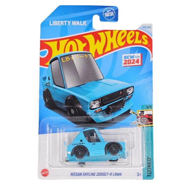 Hot Wheels - Nissan Skyline 2000GT - R LBWK (Tooned) - 2024 - Top CollectiblesDiecastHot Wheels