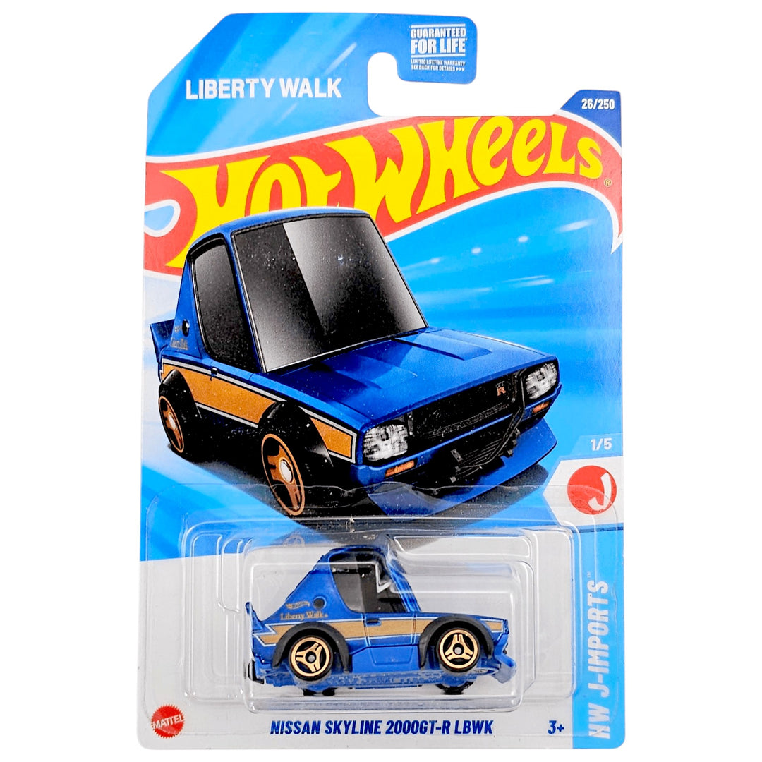 Hot Wheels - Nissan Skyline 2000GT-R LBWK (Tooned) - 2025