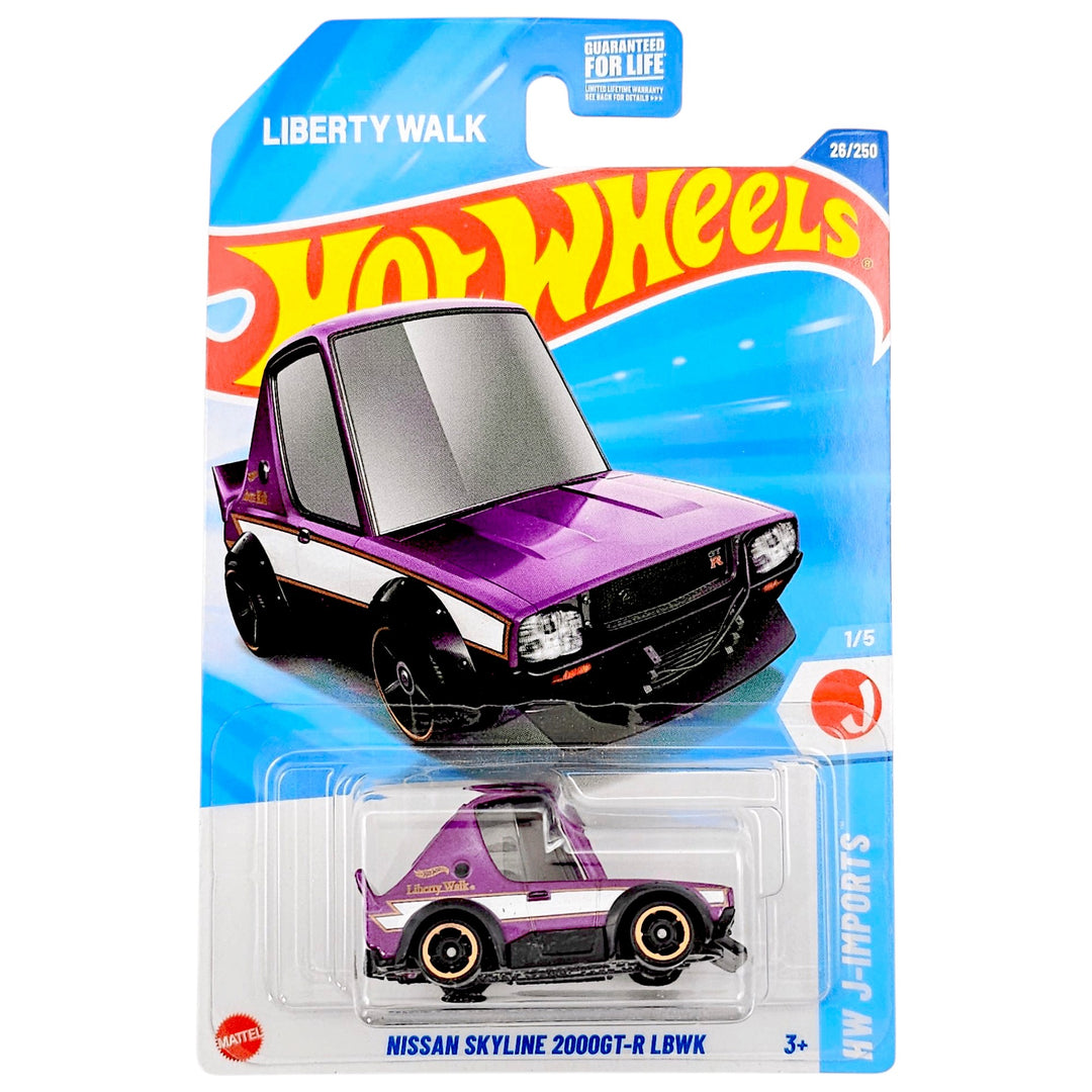 Hot Wheels - Nissan Skyline 2000GT-R LBWK (Tooned) - 2025