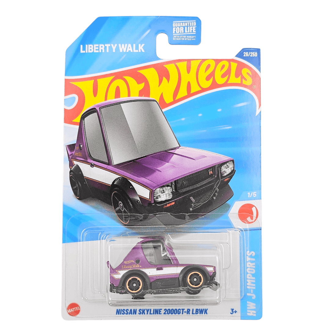 Hot Wheels - Nissan Skyline 2000GT - R LBWK (Tooned) - 2025 - Top CollectiblesDiecastHot Wheels