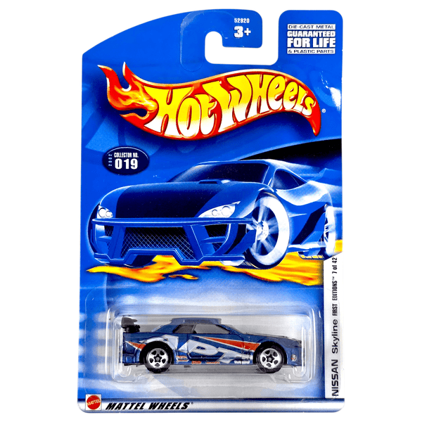 Hot Wheels - Nissan Skyline - 2002 *Wheel Variation* - Top CollectiblesDiecastHot Wheels