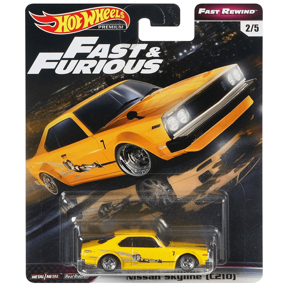 Hot Wheels - Nissan Skyline (C210) - 2019 F&amp;F Fast Rewind Series - Top CollectiblesDiecastHot Wheels