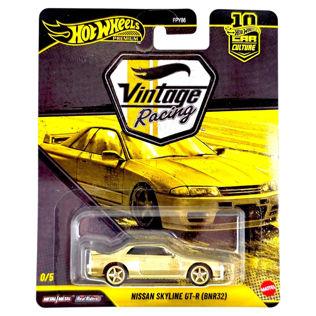 Hot Wheels - Nissan Skyline GT-R (BNR32) - 2026 Vintage Racing Series *Chase* - Top CollectiblesDiecastHot Wheels