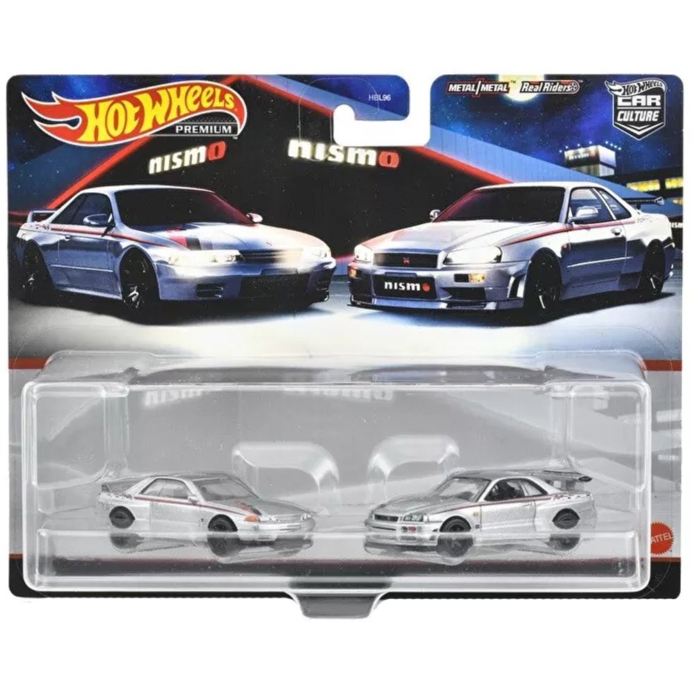 Hot Wheels - Nissan Skyline GT - R (BNR32) &amp; Nissan Skyline GT - R (BNR34) - 2021 Car Culture 2 - Pack - Top CollectiblesDiecastHot Wheels