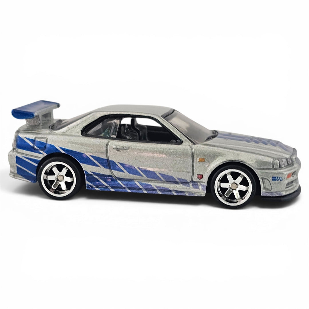 Hot Wheels - Nissan Skyline GT-R (BNR34) - 2019 Fast & Furious: Fast Imports Series - Top CollectiblesDiecastHot Wheels