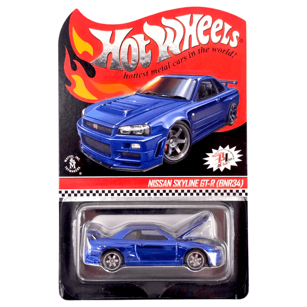 Hot Wheels - Nissan Skyline GT - R (BNR34) - 2019 *Red Line Club Exclusive* - Top CollectiblesDiecastHot Wheels