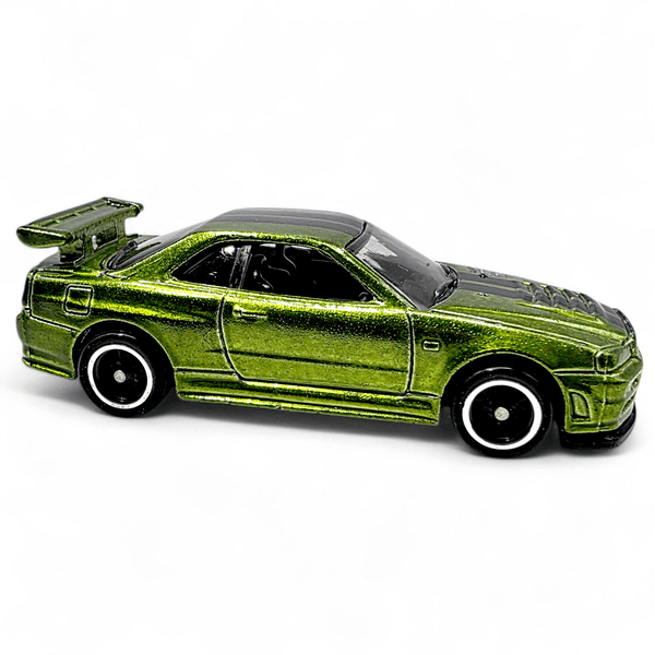 Hot Wheels - Nissan Skyline GT - R (BNR34) - 2019 *Super Treasure Hunt* - Top CollectiblesDiecastHot Wheels