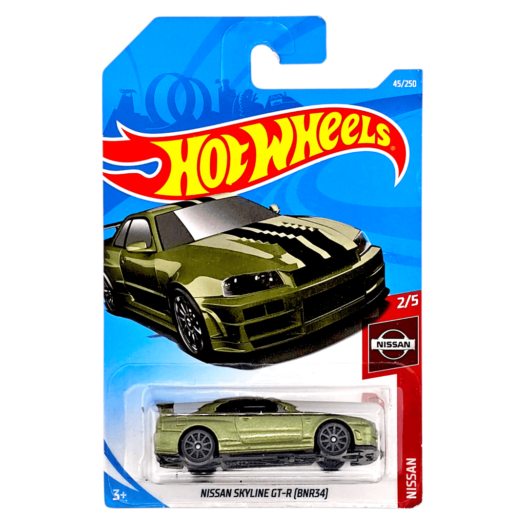 Hot Wheels - Nissan Skyline GT - R (BNR34) - 2019 - Top CollectiblesDiecastHot Wheels