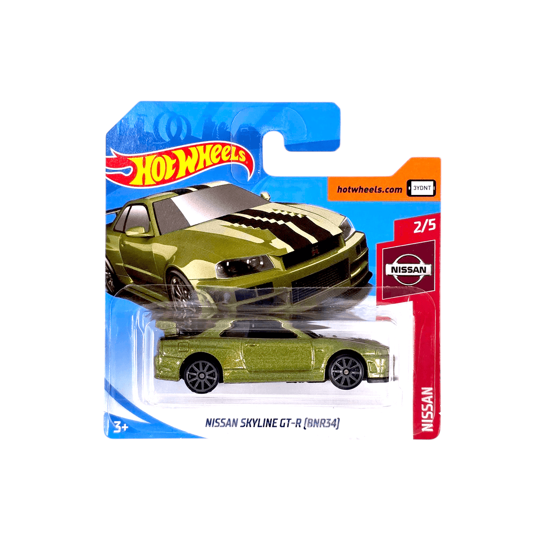 Hot Wheels - Nissan Skyline GT - R (BNR34) - 2019 - Top CollectiblesDiecastHot Wheels