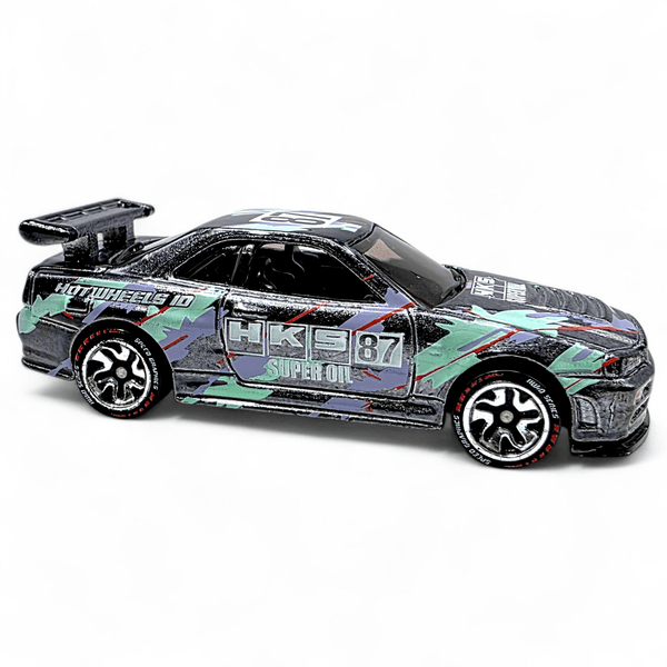 Hot Wheels - Nissan Skyline GT - R (BNR34) - 2021 iD Cars Series - Top CollectiblesDiecastHot Wheels
