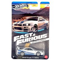 Hot Wheels - Nissan Skyline GT-R (BNR34) - 2025 Fast & Furious Brian O ...