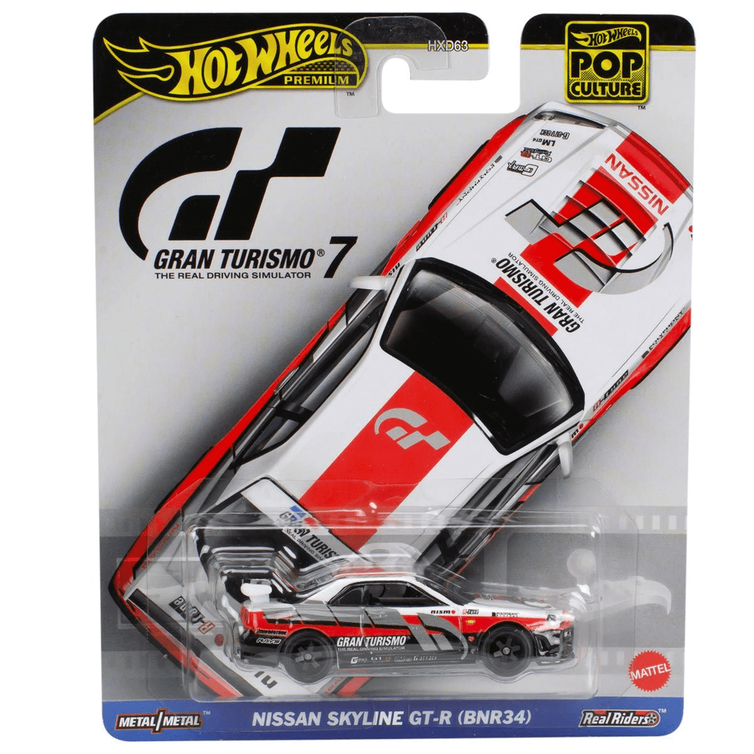 Hot Wheels - Nissan Skyline GT - R (BNR34) - 2025 Pop Culture Series - Top CollectiblesDiecastHot Wheels