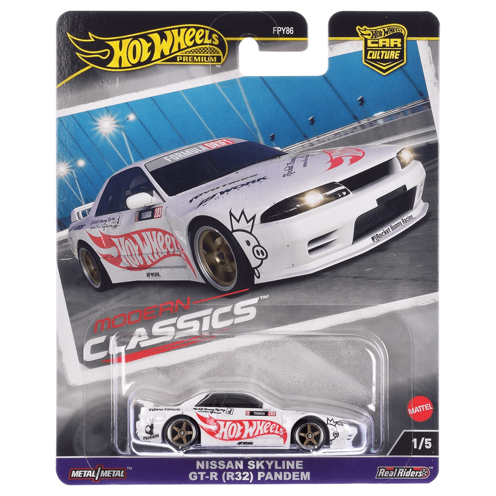 Hot Wheels - Nissan Skyline GT - R (R32) Pandem - 2024 Modern Classics Series - Top CollectiblesDiecastHot Wheels