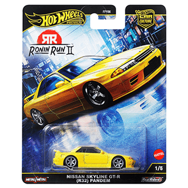 Hot Wheels - Nissan Skyline GT - R (R32) Pandem - 2025 Ronin Run II Series - Top CollectiblesDiecastHot Wheels