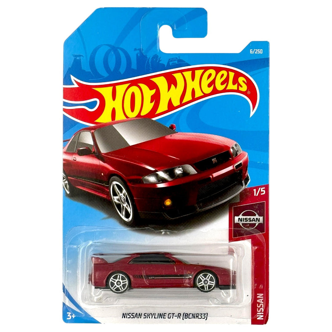 Hot Wheels - Nissan Skyline GT - R R33 - 2019 - Top CollectiblesDiecastHot Wheels