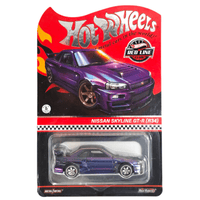 Hot Wheels - Nissan Skyline GT - R (R34) - 2024 *Red Line Club Exclusive* - Top CollectiblesDiecastHot Wheels