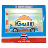 Hot Wheels - Nissan Skyline GT - R (R34) "Gulf" w/ LED Lighting *Custom* - Top CollectiblesDiecastHot Wheels