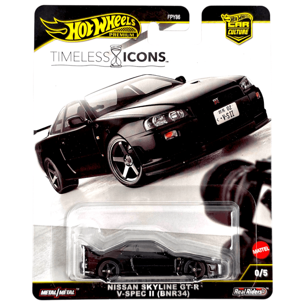 Hot Wheels - Nissan Skyline GT-R V-Spec II (BNR34) - 2025 Timeless