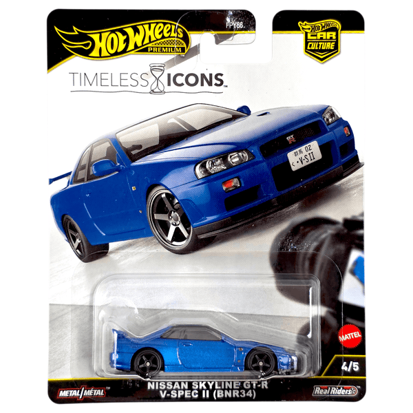 Hot Wheels - Nissan Skyline GT-R V-Spec II (BNR34) - 2025 Timeless