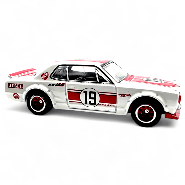 Hot Wheels - Nissan Skyline HT 2000GT - X - 2018 Team Transport Series - Top CollectiblesDiecastHot Wheels