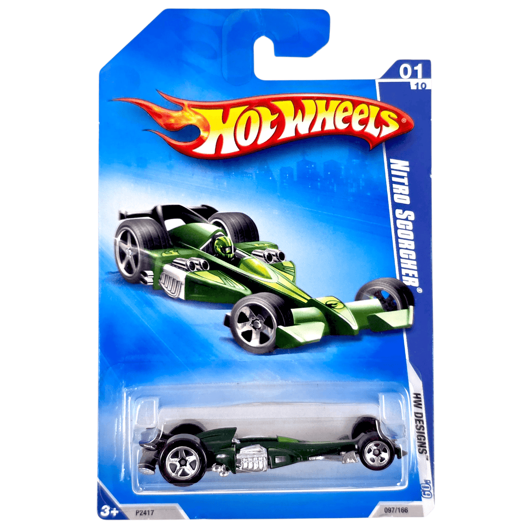 Hot Wheels - Nitro Scorcher - 2009 - Top CollectiblesDiecastHot Wheels
