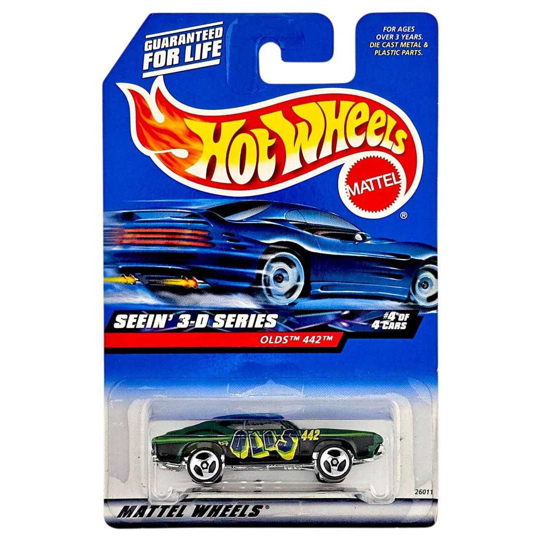 Hot Wheels - Olds 442 - 2000 *Card Variation* - Top CollectiblesDiecastHot Wheels