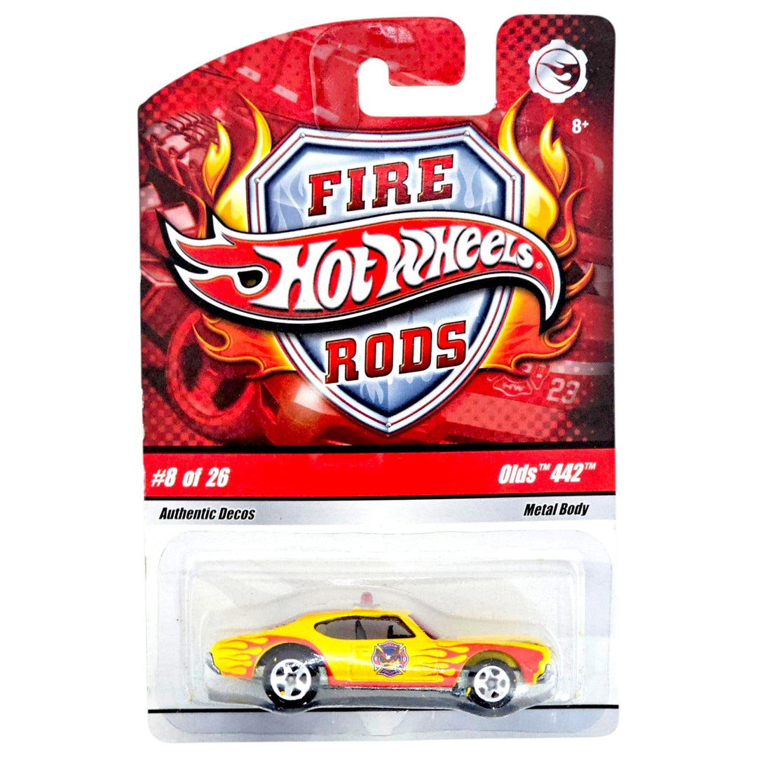 Hot Wheels - Olds 442 - 2009 Fire Rods Series - Top CollectiblesDiecastHot Wheels